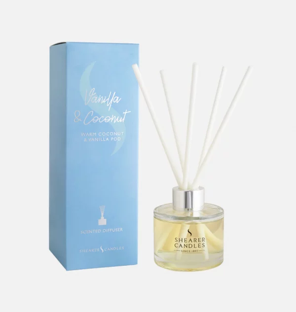 SHEARER CANDLES - VANILLA AND COCONUT SCENTED DIFFUSER