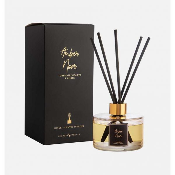 SHEARER CANDLES - AMBER NOIR LUXURY SCENTED DIFFUSER - LARGE