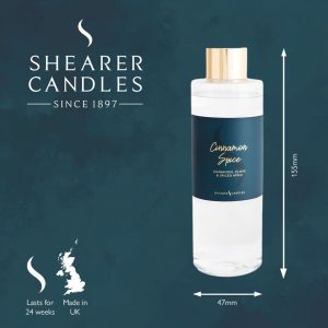 SHEARER CANDLES - CINNAMON SPICE DIFFUSER REFILL - Image 3