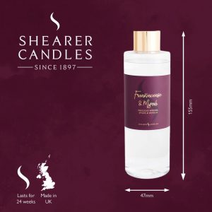 SHEARER CANDLES - FRANKINCENSE AND MYRRH DIFFUSER REFILL - Image 3