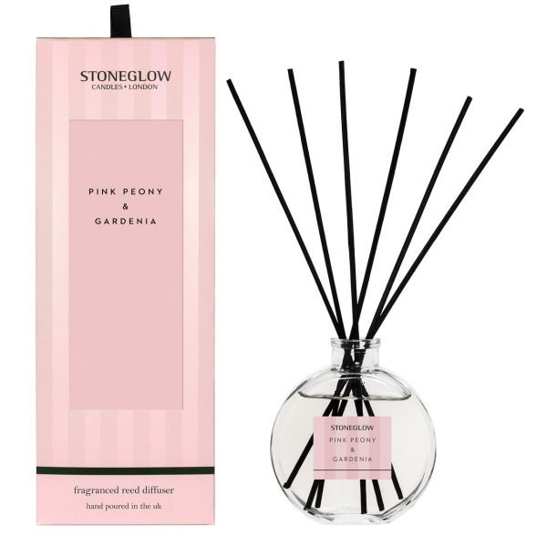 Stoneglow - Pink Peony & Gardenia Reed Diffuser