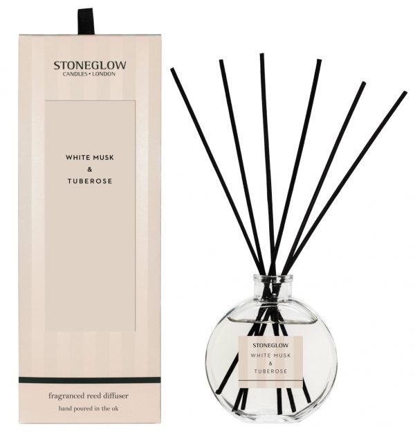 Stoneglow - White Musk & Tuberose Reed Diffuser