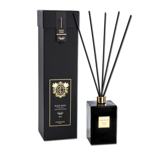 Cape Island - Black Gold Reed Diffuser - 500mls