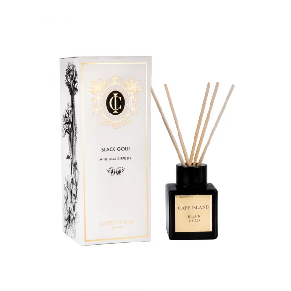 Cape Island - Black Gold Reed Diffuser - 50mls