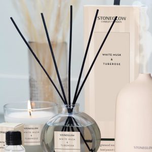 Stoneglow - White Musk & Tuberose Reed Diffuser - Image 3