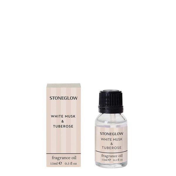 STONEGLOW - White Musk & Tuberose - Fragrance Oil 15ml